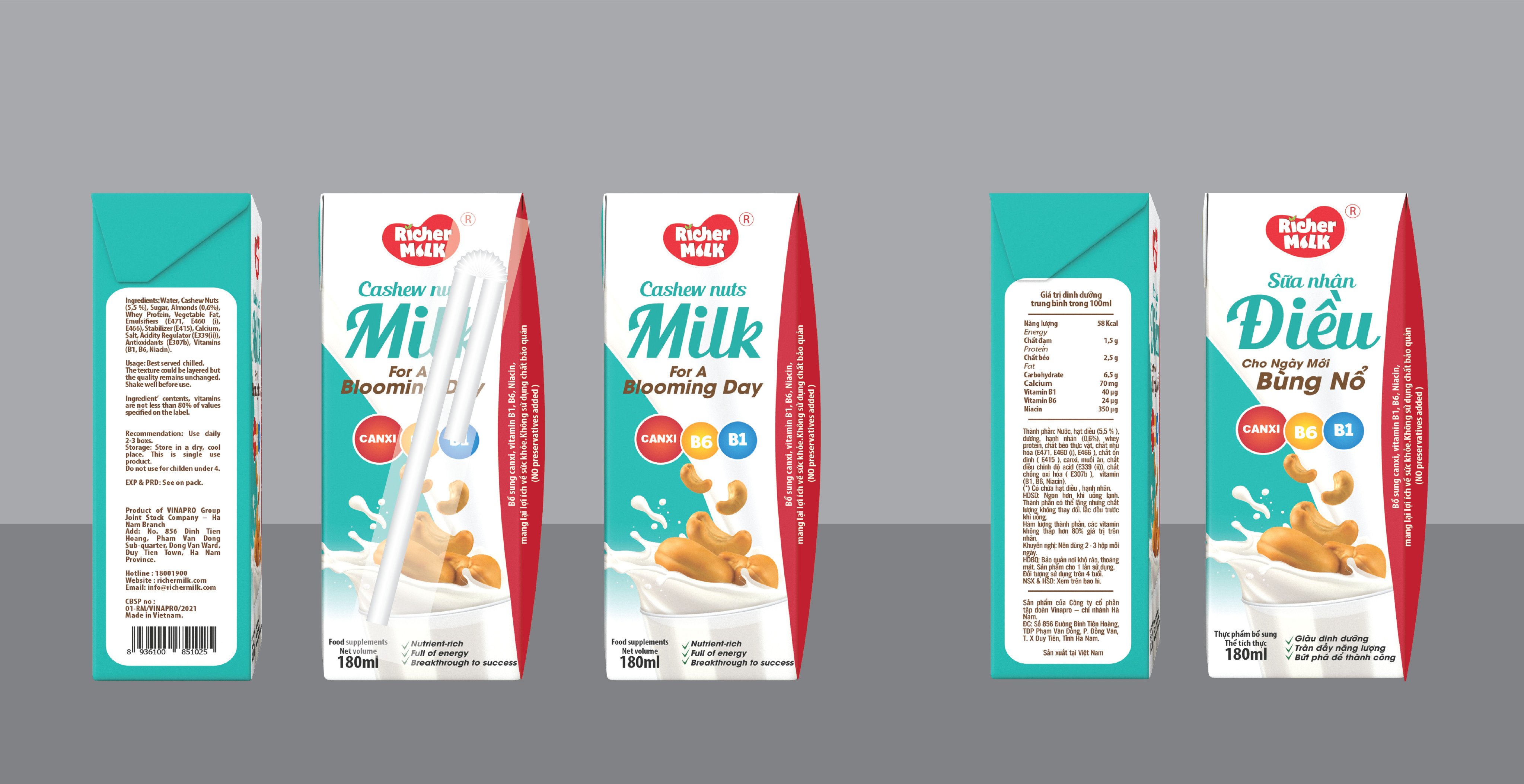 The Reason Why You Should Choose Richer Milk- Healthy Viet Nam Cashew Nut’s Milk