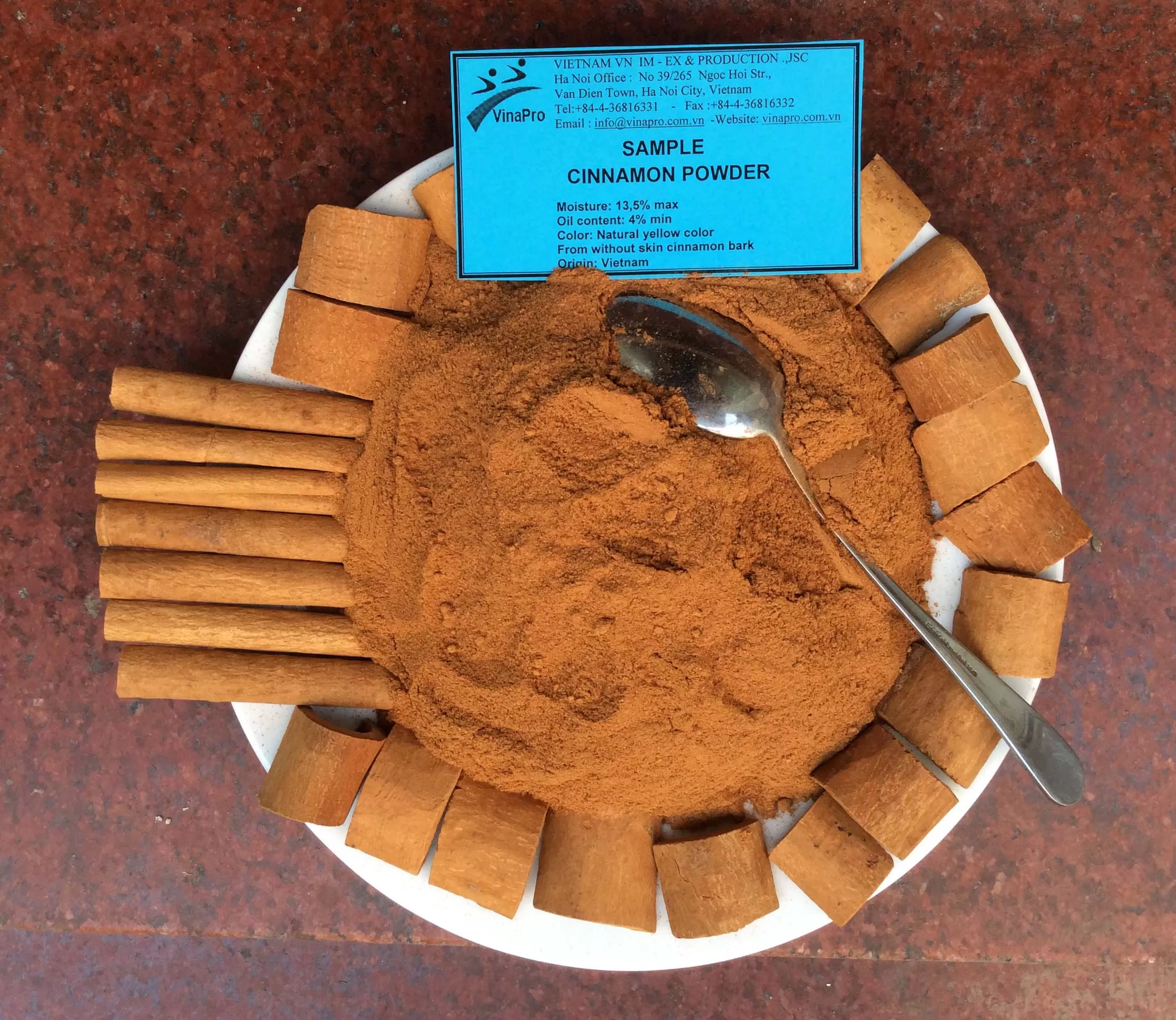 Premium Vietnam cinnamon powder supplier for Europe wholesale market
