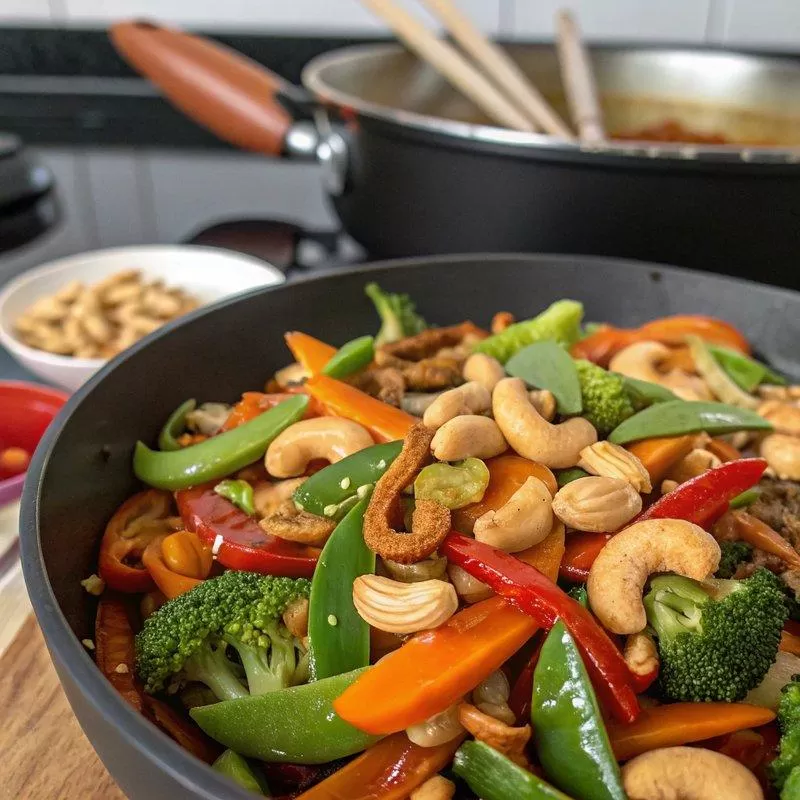 Cashew nuts used in healthy recipes and cooking