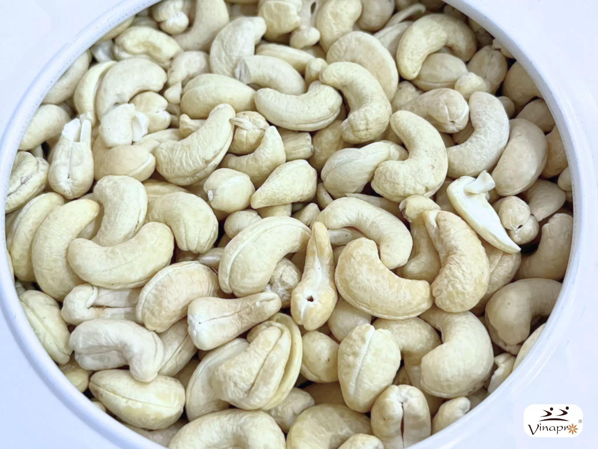 White Whole Cashew Nuts WW160, WW180, WW210