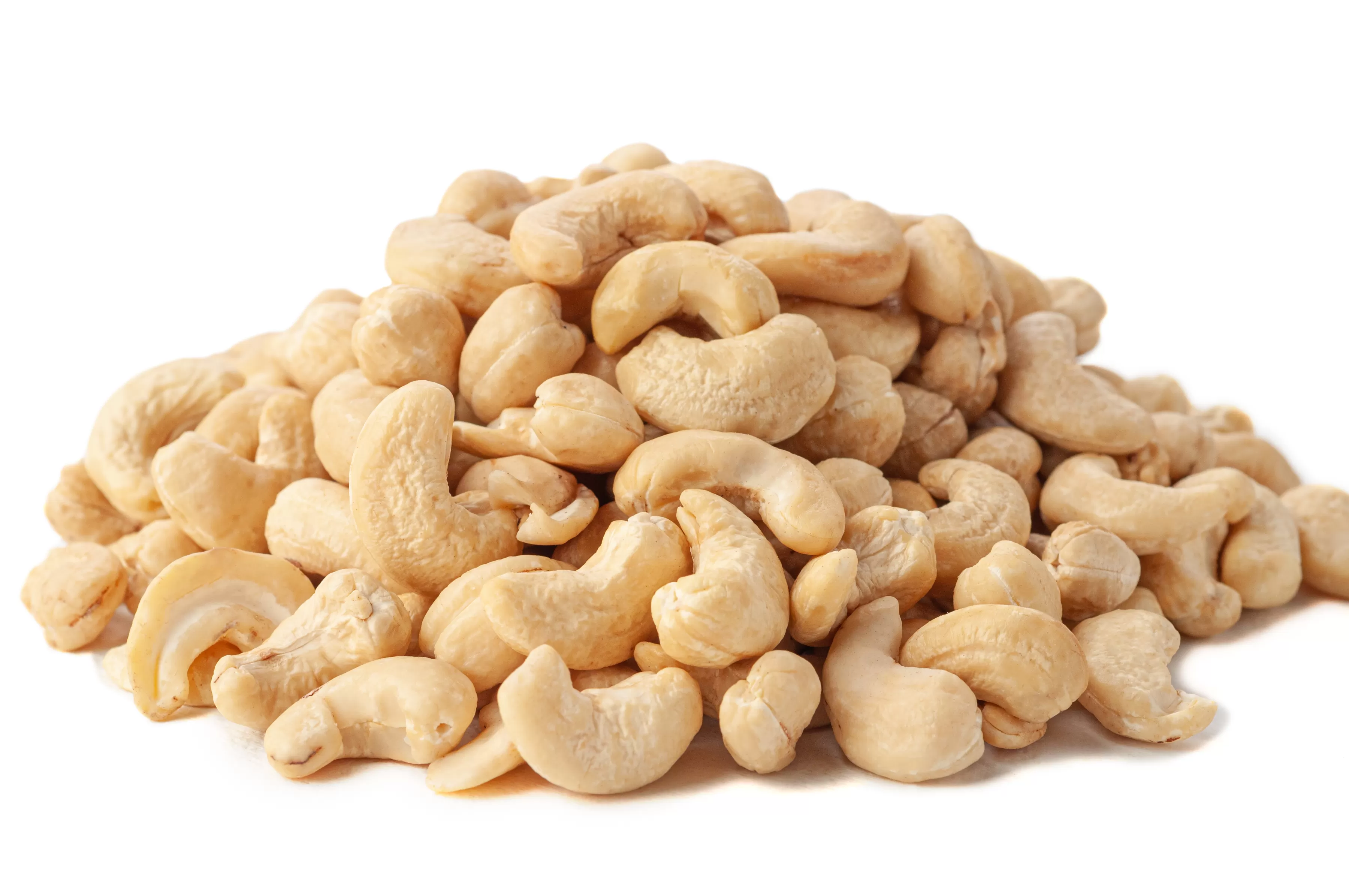 White Whole Cashew Nuts WW160, WW180, WW210