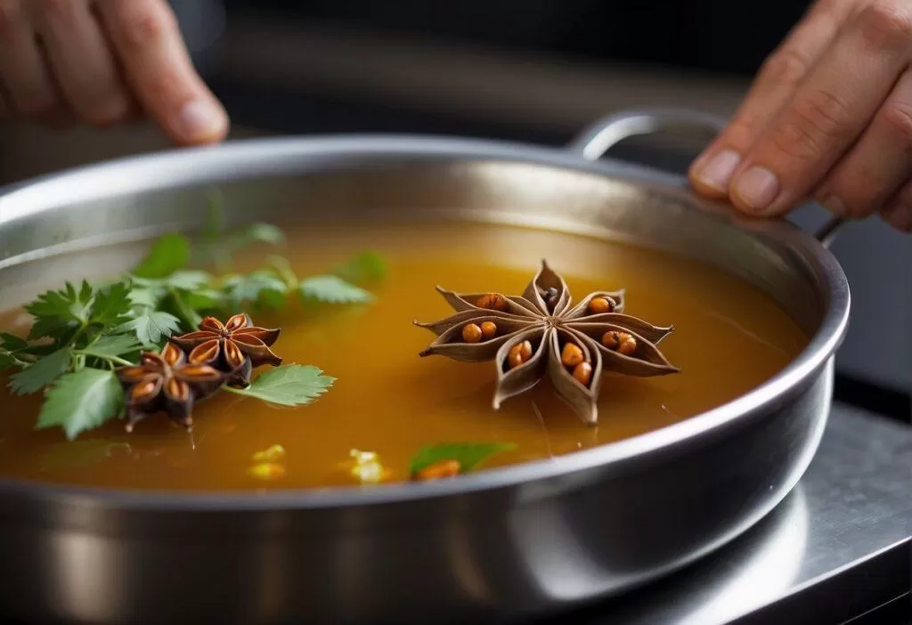 Star anise used in professional cooking