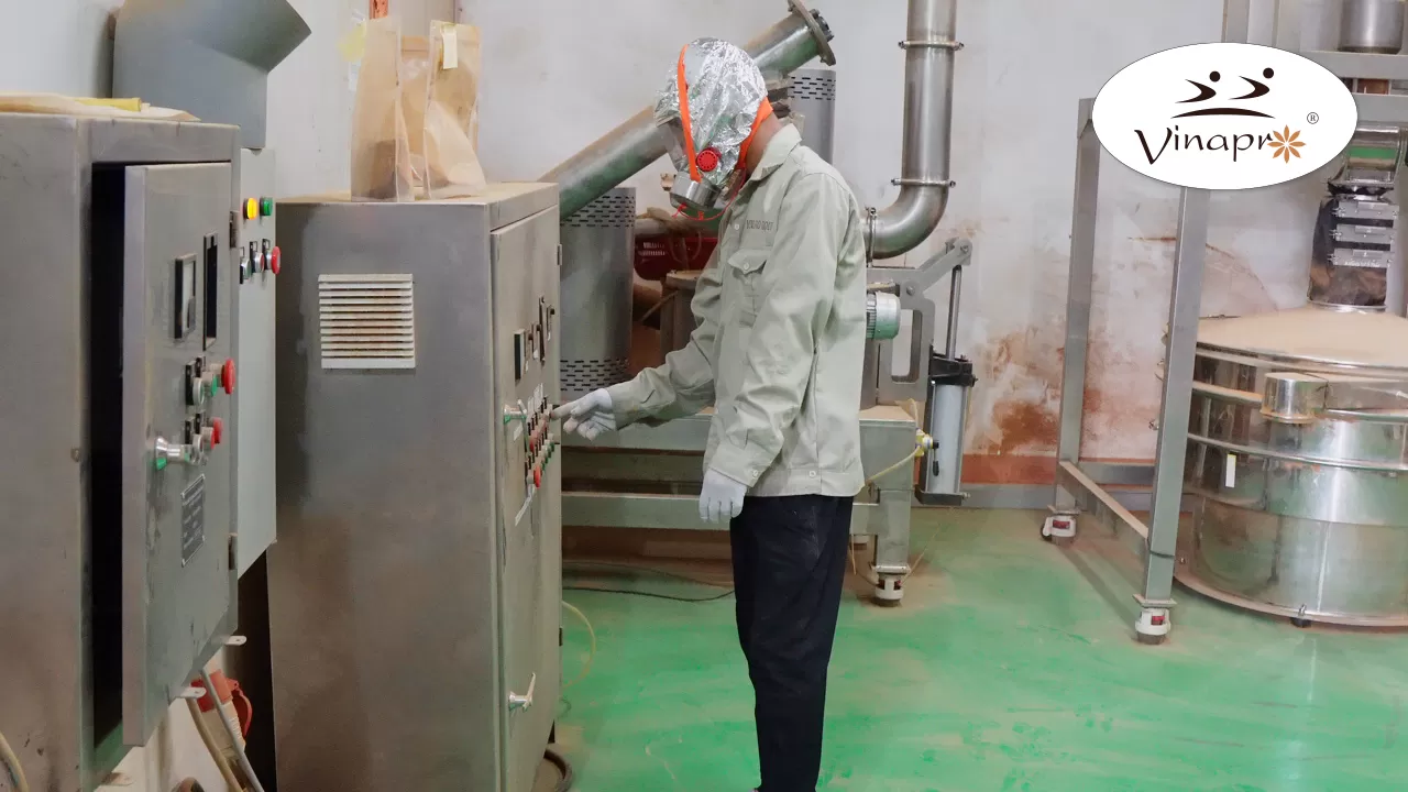 quality inspection of cassia powder for export standards