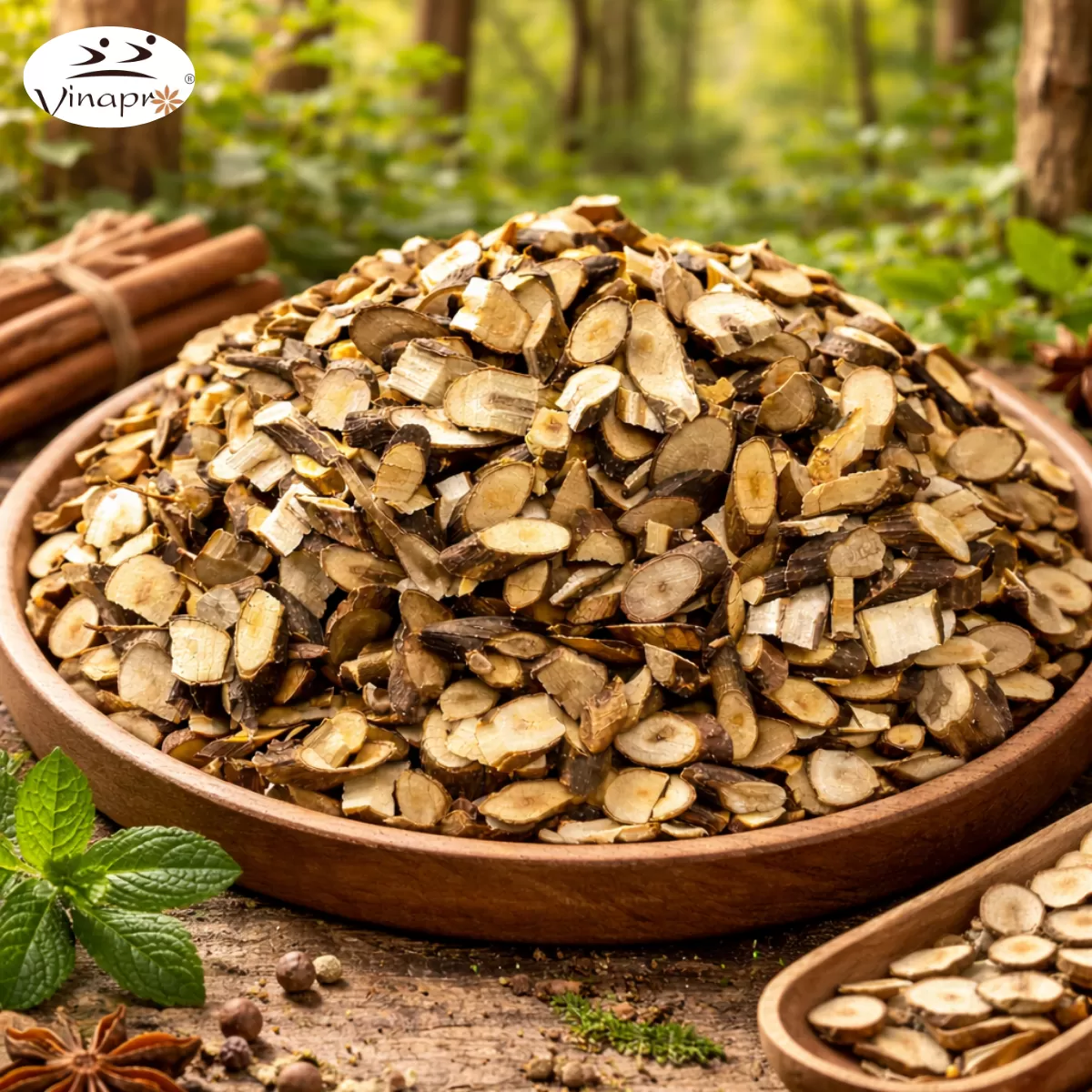 Branch Sliced Cut Cinnamon