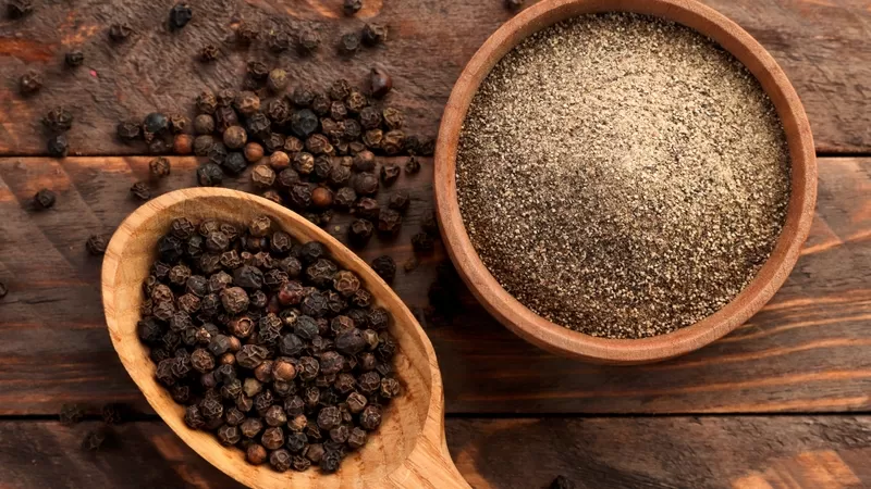 Black pepper from Vietnam for food industry applications